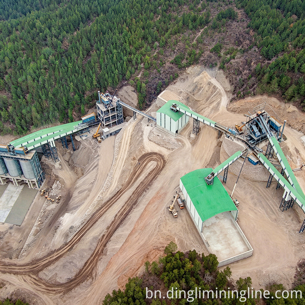 5m tpy eco-friendly aggregate plant